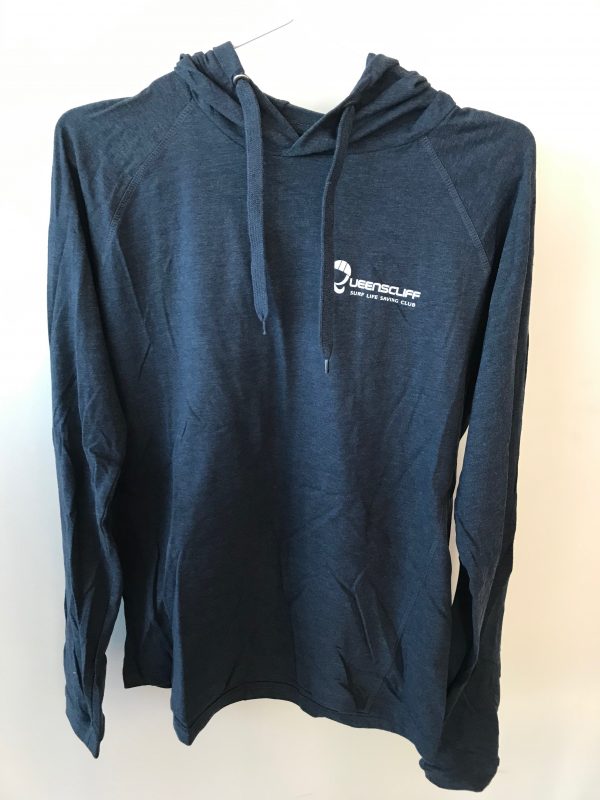 Hoody – Dark Blue Marle Cotton – Queenscliff Surf Life Saving Club