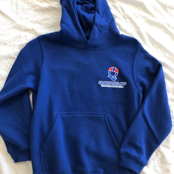 Hoody – Blue Fleece (Q Logo) – ADULTS AND KIDS – Queenscliff Surf Life ...