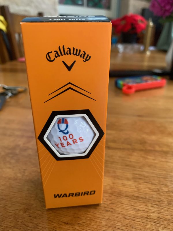Centenary Golf Balls - 3 Pack